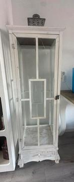 Vitrinekast hoge LANTAARN vitrine kast 165hg RIVIERA  MAISON, Huis en Inrichting, Kasten | Vitrinekasten, Ophalen, Minder dan 50 cm