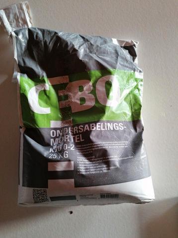Ondersabelingsmortel  beschikbaar voor biedingen