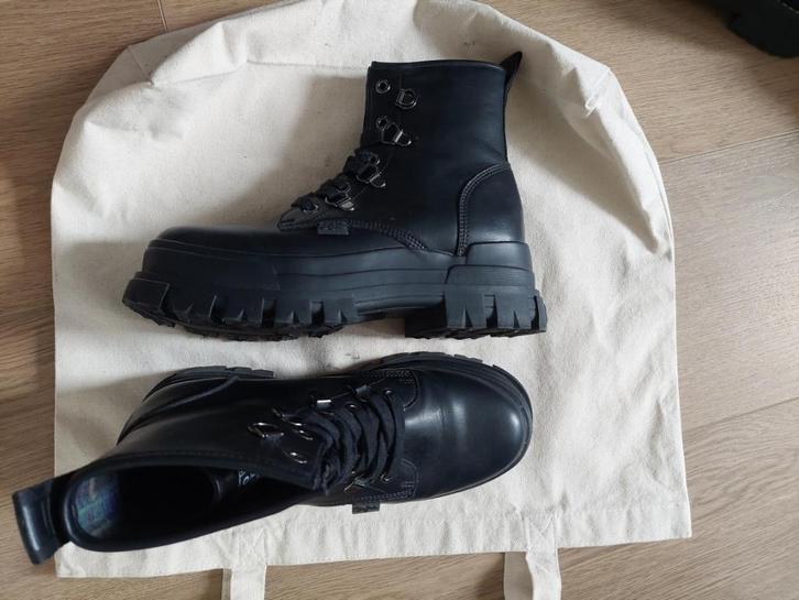 Buffalo boots/laarzen, Kleding | Dames, Schoenen, Nieuw, Hoge laarzen, Zwart, Verzenden