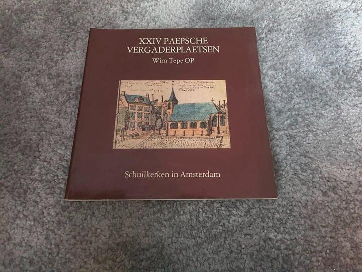 XXIV Paepsche Vergaderplaetsen. Schuilkerken in Amsterdam, Boeken, Geschiedenis | Stad en Regio, Zo goed als nieuw, Ophalen of Verzenden