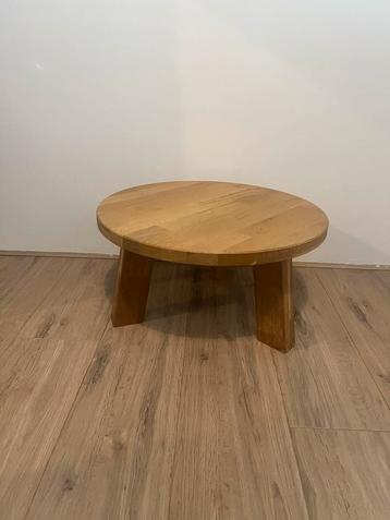 Houten Bijzettafeltje - Klein & Rond beschikbaar voor biedingen