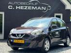 Nissan Micra 1.2 Visia Pack AUTOMAAT DEALER ONDERHOUDEN AUX, Euro 5, Stof, Gebruikt, Zwart