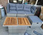 Vidaxl Loungeset - zonder tafel  met tafel 300, Tuin en Terras, Tuinsets en Loungesets, Ophalen, Zo goed als nieuw