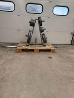 Olympische halterset + standaard / gewichten / 50 mm, Ophalen, Benen, Gebruikt, -
