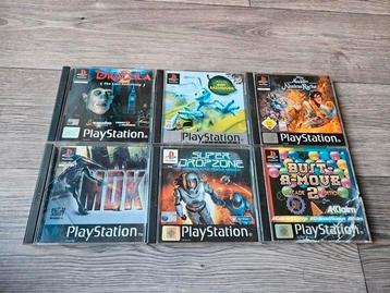 Playstation 1 PS1 Games 6 Stuks beschikbaar voor biedingen