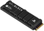 PS5 WD Black SN850P 1TB Heatsink NVMe SSD, Computers en Software, Harde schijven, Intern, Console, SSD, Zo goed als nieuw