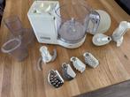 Keukenmachine Braun Electronic met vele hulpmiddelen, Gebruikt, 1 tot 2 liter, 3 snelheden of meer, Ophalen of Verzenden