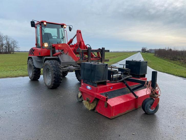 sneeuwschuif modderschuif rubberschuif rolbezem strooier, Doe-het-zelf en Verbouw, Overige Doe-het-zelf en Verbouw, Gebruikt, Ophalen of Verzenden