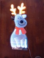 Spiegel rendier hert Rudolf met 3d verlichting, Ophalen of Verzenden, Gebruikt