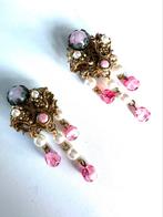Vintage W Germany oorclips, Sieraden, Tassen en Uiterlijk, Oorbellen, Ophalen of Verzenden, Zo goed als nieuw, Overige materialen