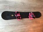 Nitro Carrara snowboard 153cm roze Burton Cartel bindingen, Sport en Fitness, Ophalen, Gebruikt, Board