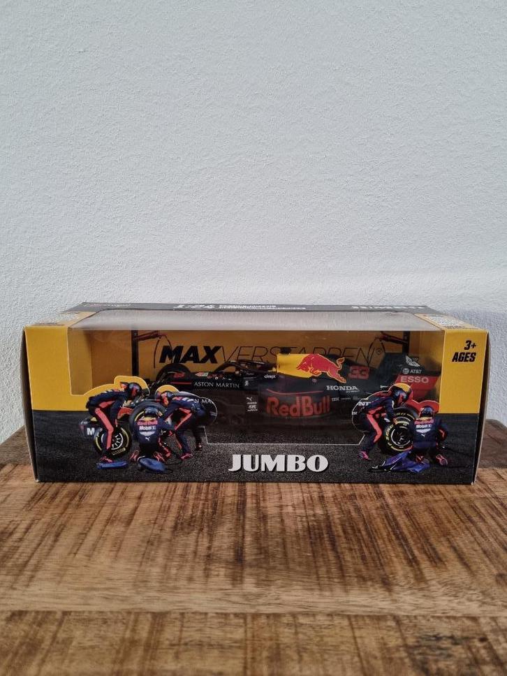 Jumbo Max Verstappen F1 auto RB16 - 2020 Bburago NIEUW, Hobby en Vrije tijd, Modelauto's | 1:24, Nieuw, Auto, Bburago, Ophalen of Verzenden
