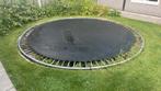 Trampoline 430 cm doorsnee, Kinderen en Baby's, Speelgoed | Buiten | Trampolines, Ophalen, Gebruikt