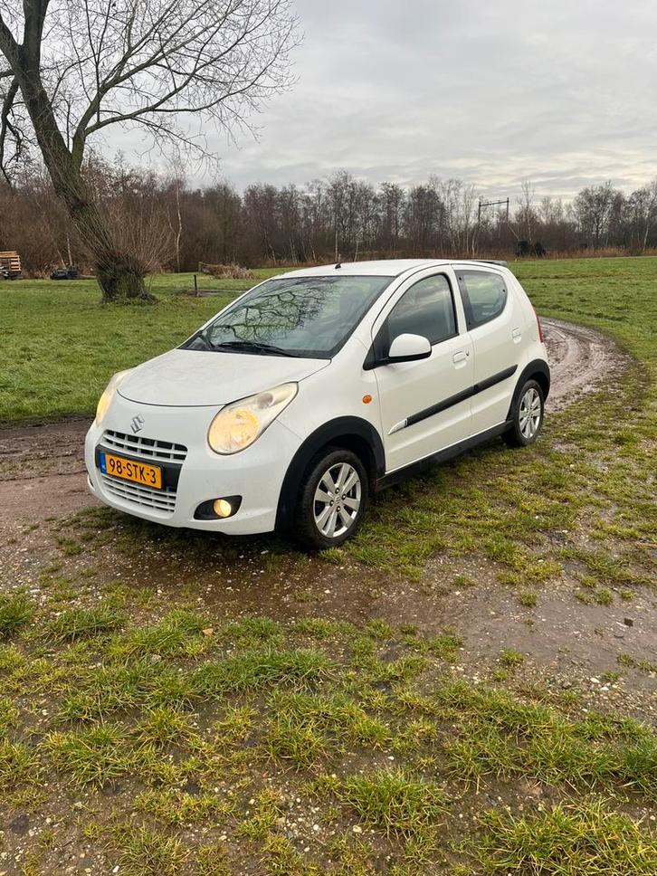 Suzuki Alto 1.0 2012 5drs/ Wit / AIRCO, Auto's, Suzuki, Bedrijf, Alto, Benzine, B, Hatchback, Handgeschakeld, Origineel Nederlands