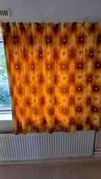 Vintage Gordijnen - Kleine Beschadiging, Gebruikt, 100 tot 150 cm, Vintage, Ophalen of Verzenden