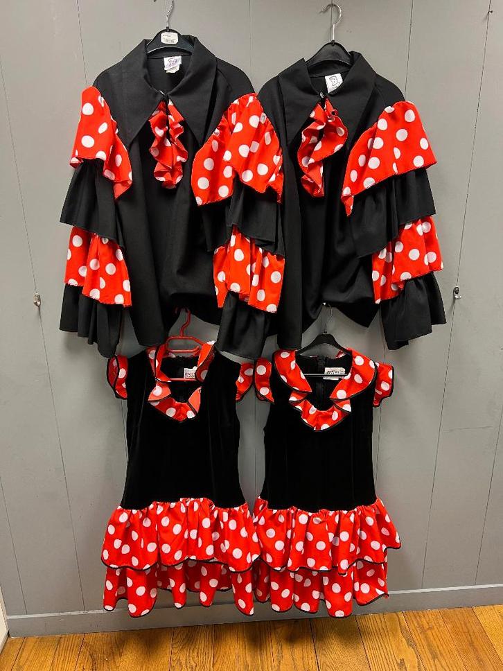 Verkleedkleding carnaval Spaanse jurken en jassen, Kleding | Dames, Carnavalskleding en Feestkleding, Zo goed als nieuw, Kleding
