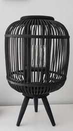 Groot Windlicht op pootjes. 50 cm. Zwart., 50 tot 75 cm, Zwart, Ophalen of Verzenden, Zo goed als nieuw