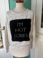 H&M Divided sweater met flock print maat S., Kleding | Dames, Maat 38/40 (M), H&M, Beige, Ophalen of Verzenden