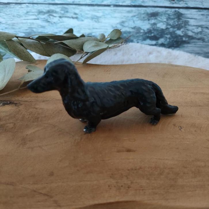 handgemaakte teckel beeldjes, Verzamelen, Beelden en Beeldjes, Nieuw, Dier, Ophalen of Verzenden