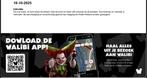18 oktober 1 ticker voor fright nigt, Eén persoon