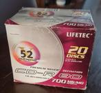 2 doosjes Lifetec CD-R 80, Computers en Software, Ophalen of Verzenden, Nieuw, Cd, Lifetec