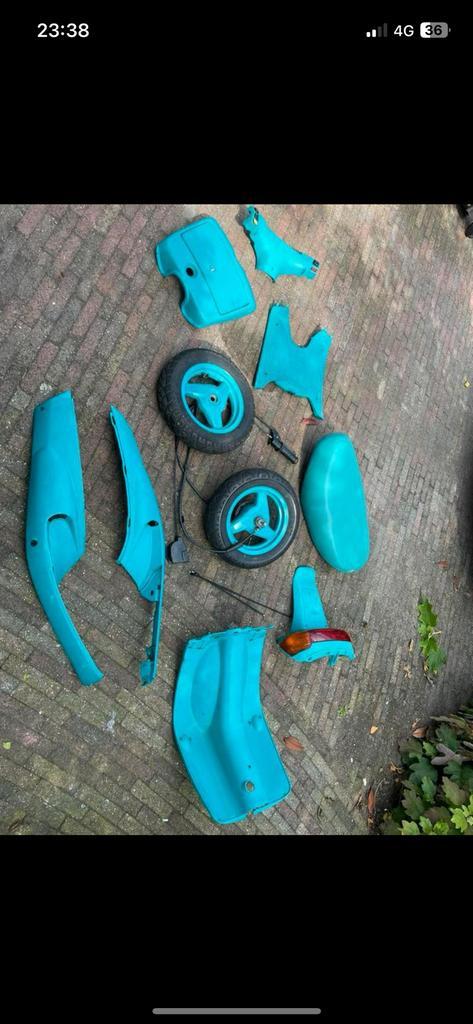 Piaggio zip type 1/2/3 binnen kappenset, Motoren, Tuning en Styling, Ophalen