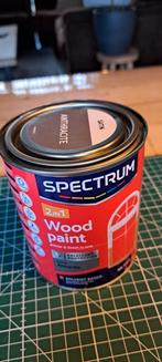 Antraciet verf voor hout, Minder dan 5 liter, Ophalen, Zo goed als nieuw, Verf