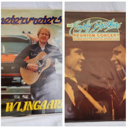 2 vinyl LP Henk Wijngaard Grace Under Pressure Everly Brothe, Cd's en Dvd's, Vinyl | Rock, Gebruikt, Poprock, Ophalen of Verzenden