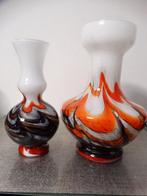 2 opaline Italiaanse vintage vazen, Ophalen of Verzenden