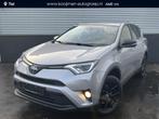 Toyota RAV4 2.5 Hybrid AWD Black edition 18" LMV, Privacy gl, Auto's, Automaat, Stof, Gebruikt, Euro 6