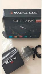 MXq Pro 4 K tvbox Android, Ophalen of Verzenden, Zo goed als nieuw, Zonder harde schijf