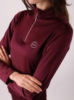 Montar Everly Longsleeve, Plum, maat L en XL, Dieren en Toebehoren, Paardrijkleding, Nieuw, Bovenkleding, Ophalen of Verzenden