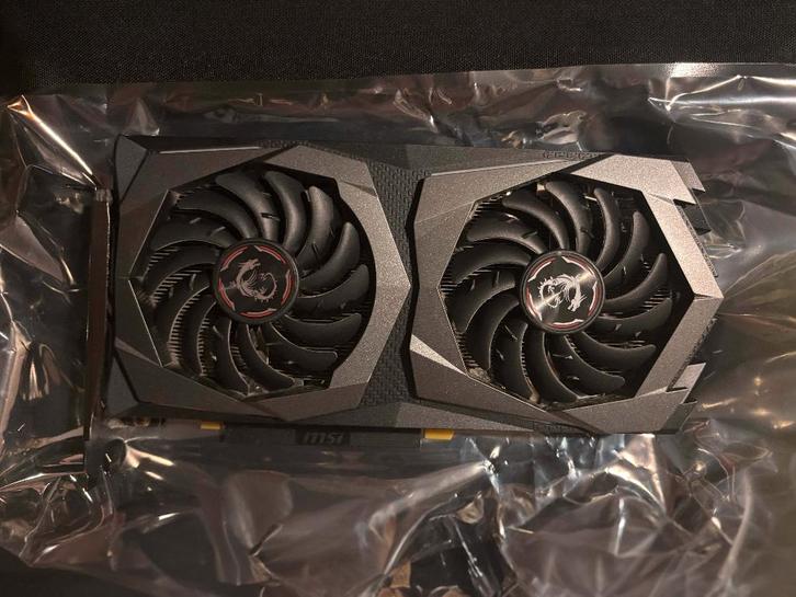 MSI 1660 Super OC 6GB Grafische Kaart (amper gebruikt), Computers en Software, Videokaarten, Zo goed als nieuw, PCI-Express 3.0