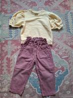 Broek Tocoto Vintage en shirt Cos I Said So mt. 110 meisje, Meisje, Tocoto Vintage, Ophalen of Verzenden, Zo goed als nieuw