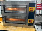 Pizza oven 4+4 elektrische 380v digitaal, Ophalen, Gebruikt, Ovens, Magnetrons en Steamers