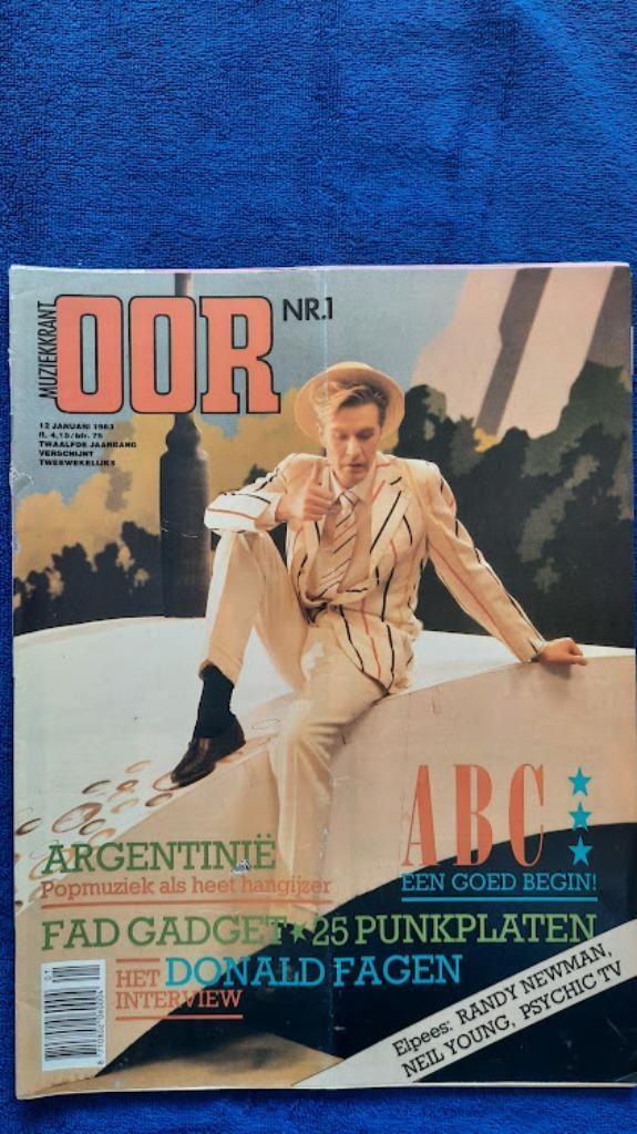 OOR 1-1983 ABC Martin Fry Fad Gadget 25 beste punkplaten Don, Boeken, Tijdschriften en Kranten, Zo goed als nieuw, Muziek, Film of Tv