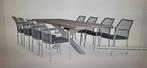 Life outdoor living 4x NIEUWE tuinstoelen vienna met kussens, Tuin en Terras, Ophalen, Nieuw, Aluminium, Stapelbaar