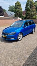 Skoda Fabia 1.2 TSI 90pk Greentech 2015 Blauw, Auto's, 40 €/maand, 4 cilinders, Blauw, Origineel Nederlands