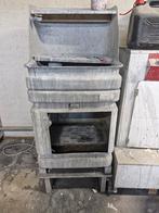 Watergedragen verfafval waterfilter installatie, Ophalen, Wit