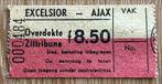 Toegangskaartje Excelsior-Ajax 1975, Ophalen of Verzenden, Gebruikt, Ajax