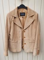 Suède jasje vintage blazer colbert, Verzenden, Zo goed als nieuw