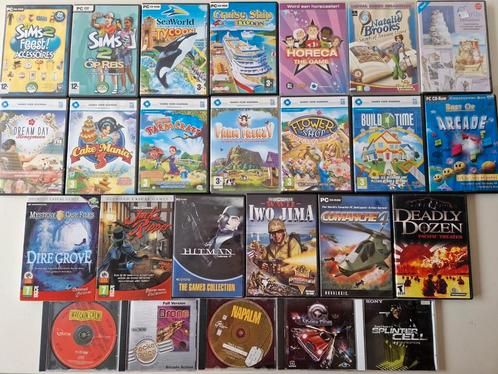 AANBIEDING! 25 games voor €10,-, Spelcomputers en Games, Games | Pc, Gebruikt, Verzenden