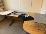 bureau, Huis en Inrichting, Bureaus, Ophalen, In hoogte verstelbaar, Gebruikt, Bureau