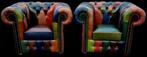 Chesterfield Patchwork Club Fauteuil