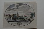 AMSTERDAM SLOTERDIJK A.C. BROUWER Gravure 1793 gekleurd G61, Antiek en Kunst, Kunst | Etsen en Gravures, Verzenden