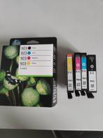 HP inkt origineel 903 verzegelde set + 4 extra patronen, Verzenden, Cartridge, Nieuw, HP