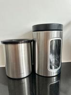 Brabantia voorraadbus 2x, Huis en Inrichting, Keuken | Keukenbenodigdheden, Ophalen, Zo goed als nieuw