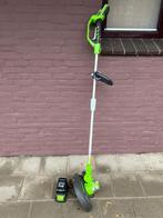 Greenworks Accu Trimmer, Tuin en Terras, Grastrimmers, Ophalen of Verzenden, Zo goed als nieuw, 30 tot 50 cm, Accu