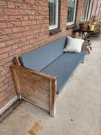 Vurenhouten Tuinbank Vlieland + Kussens, Ophalen, Nieuw, Hout