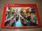 Puzzel Jumbo GONDELEN IN VENETIE 1500 st., Ophalen of Verzenden, 500 t/m 1500 stukjes, Zo goed als nieuw, Legpuzzel